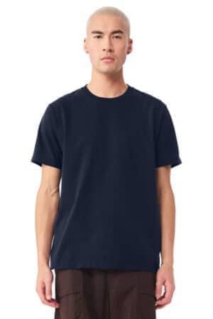 NAVY BC4810GD bella canvas unisex heavyweight garment-dyed tee