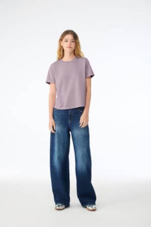 LIGHT VIOLET BC6110 bella canvas women's 6-ounce heavyweight tee