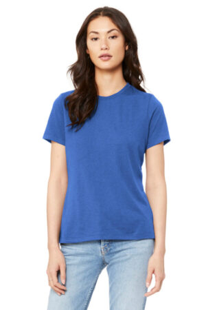 TRUE ROYAL BC6400 bella canvas women's relaxed jersey short sleeve tee