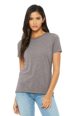 STORM TRIBLEND Bella canvas BC6413 bella canvas women's relaxed triblend tee