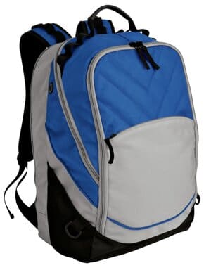ROYAL/ GREY/ BLACK BG100 port authority xcape computer backpack