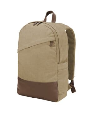 BG210 port authority cotton canvas backpack