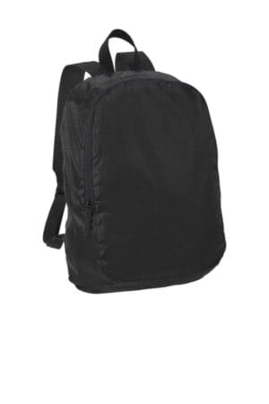 BLACK BG213 port authority crush ripstop backpack
