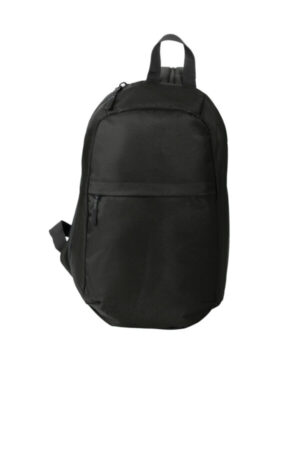 DEEP BLACK BG228 port authority crossbody backpack