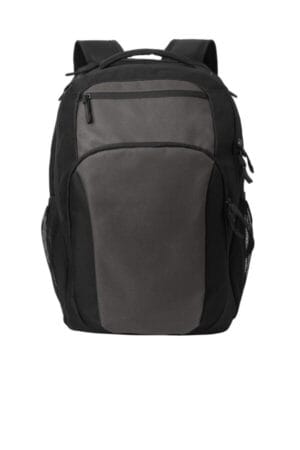 DARK CHARCOAL/ BLACK BG232 port authority transport backpack