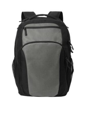 GUSTY GREY/ BLACK BG232 port authority transport backpack