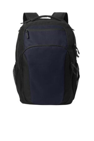 TRUE NAVY/ BLACK BG232 port authority transport backpack