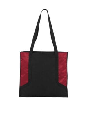 RICH RED/ BLACK BG417 port authority circuit tote