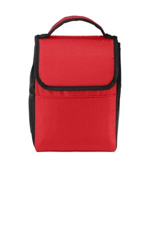 RED/ BLACK BG500 port authority lunch bag cooler