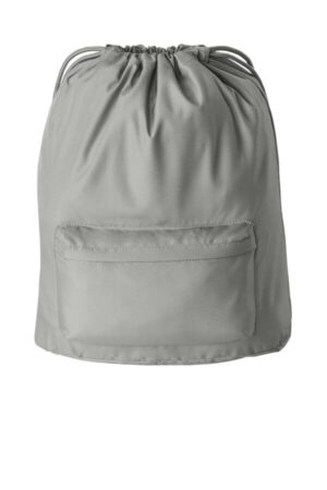 GUSTY GREY BG637 port authority diamond pocket cinch
