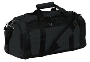 BLACK BG970 port authority-gym bag