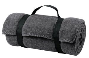 BP10 port authority-value fleece blanket with strap