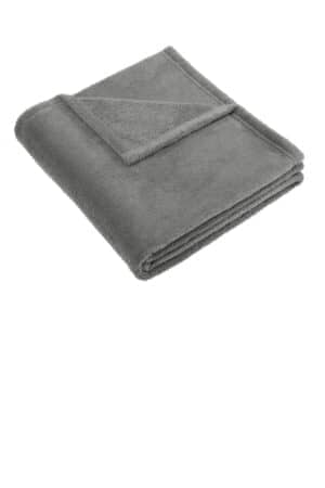 FROST GREY BP37 port authority dream plush blanket