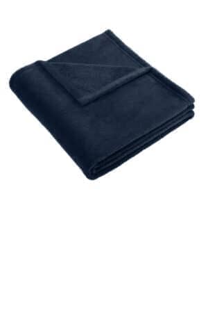 RIVER BLUE NAVY BP37 port authority dream plush blanket
