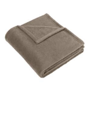 WARM TAUPE BP37 port authority dream plush blanket