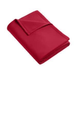 RICH RED BP60 port authority core fleece blanket
