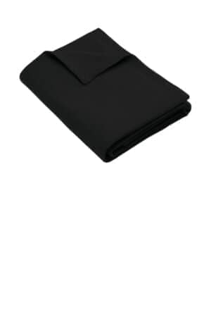 JET BLACK BP78 port & co core fleece sweatshirt blanket