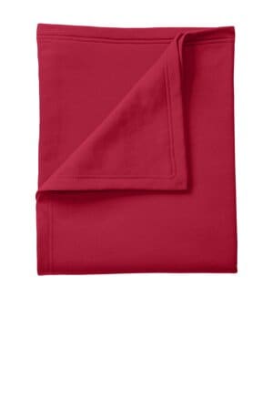 RED BP78 port & company core fleece sweatshirt blanket