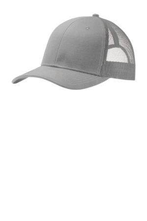 GUSTY GREY C112 port authority snapback trucker cap