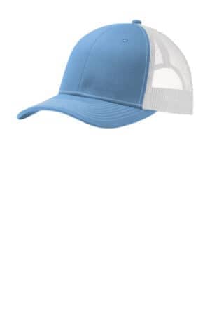 CAROLINA BLUE/ WHITE CAROLINA BLUE/ WHITE C402 port authority snapback trucker cap