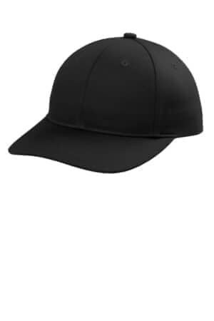 BLACK BLACK C408 port authority snapback cap