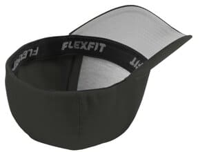 BLACK C865 port authority flexfit cap