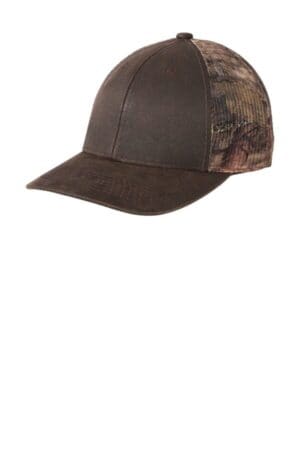 MOSSY OAK BREAK UP COUNTRY/ BROWN C891 port authority pigment print camouflage mesh back cap