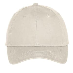 OYSTER C914 port & company six-panel unstructured twill cap