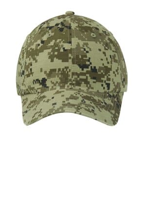 C925 port authority digital ripstop camouflage cap
