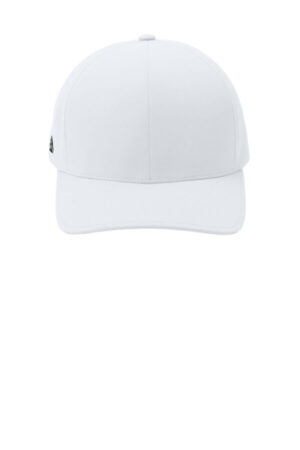 WHITE C938 port authority flexfit delta cap