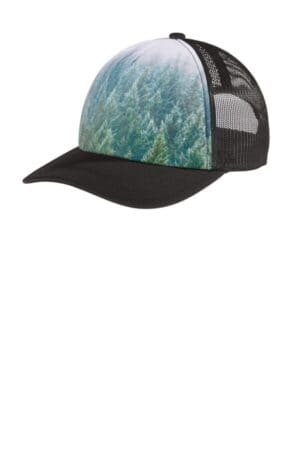 FOREST C950 port authority photo real snapback trucker cap