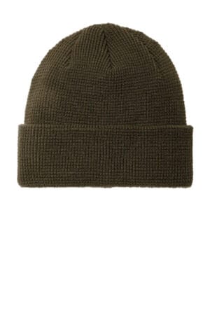 OLIVE GREEN C955 port authority thermal knit cuffed beanie
