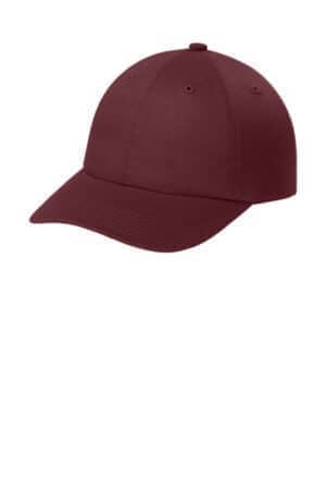 BURGUNDY BURGUNDY C992 port authority wearever unstructured twill snapback cap
