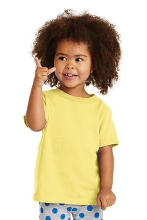 YELLOW CAR54T port & company toddler core cotton tee