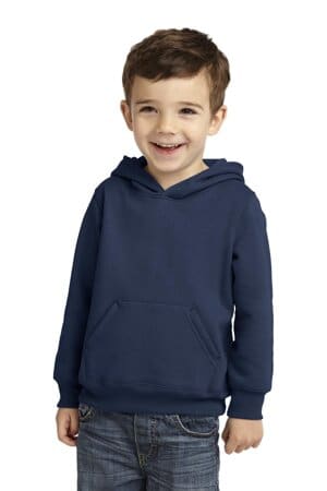 NAVY CAR78TH port & company toddler core fleece pullover hooded sweatshirt