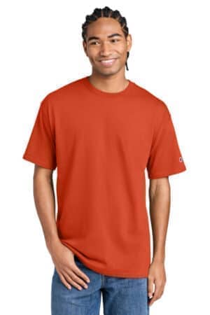 ORANGE CH1000 champion jersey short sleeve tee