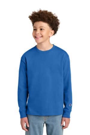 CH1751 champion youth jersey long sleeve tee