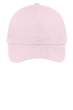 LIGHT PINK CP77 port & company brushed twill low profile cap
