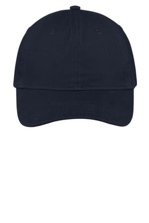 NAVY CP77 port & company brushed twill low profile cap
