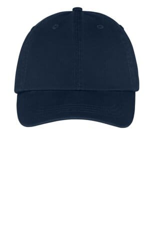 NAVY CP78 port & company-washed twill cap