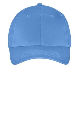 CAROLINA BLUE CP80 port & company six-panel twill cap