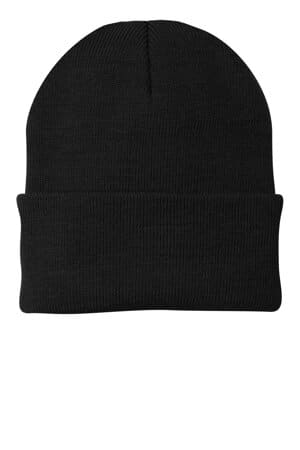 BLACK CP90 port & company knit cap