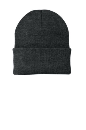 CHARCOAL HEATHER CP90 port & company knit cap