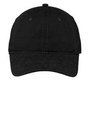 BLACK CP96 port & company soft brushed canvas cap