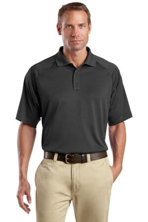 CHARCOAL TLCS410 cornerstone tall select snag-proof tactical polo