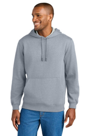 HEATHER GREY CSF630 cornerstone tough fleece pullover hoodie