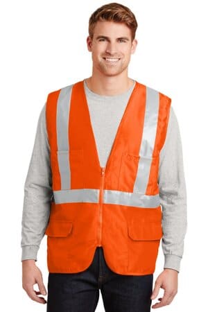 CSV405 cornerstone-ansi 107 class 2 mesh back safety vest