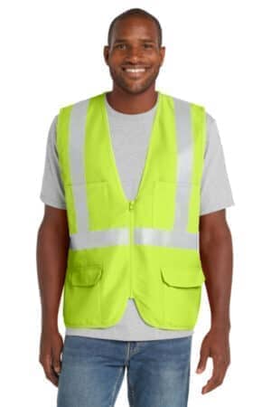 CSV405 cornerstone-ansi 107 class 2 mesh back safety vest