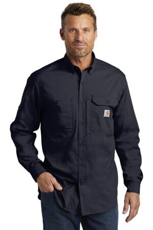 Carhartt Force Solid Long Sleeve Shirt CT105291, Black