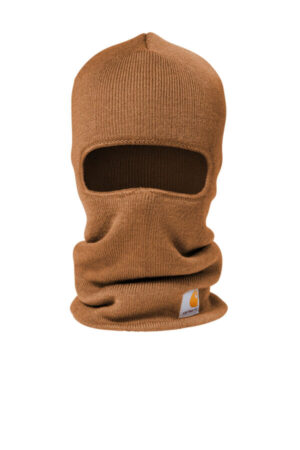 CARHARTT BROWN CT104485 carhartt knit insulated face mask
